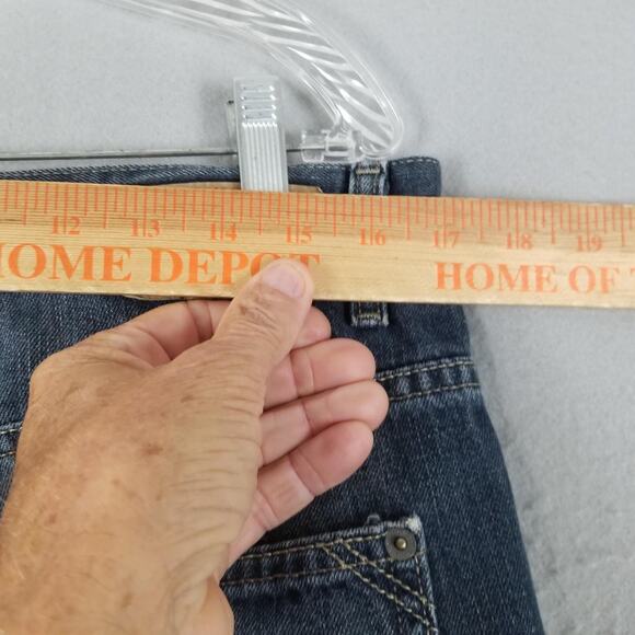 Calvin Klein Jeans Mens 34 Relaxed Straight Fit Distressed Denim 34x30 Jeans - Picture 11 of 16